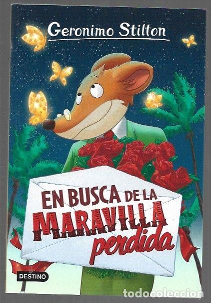 Libros: GERONIMO STILTON 2: EN BUSCA DE LA MARAVILLA PERDIDA - STILTON, GERONIMO - Foto 1
