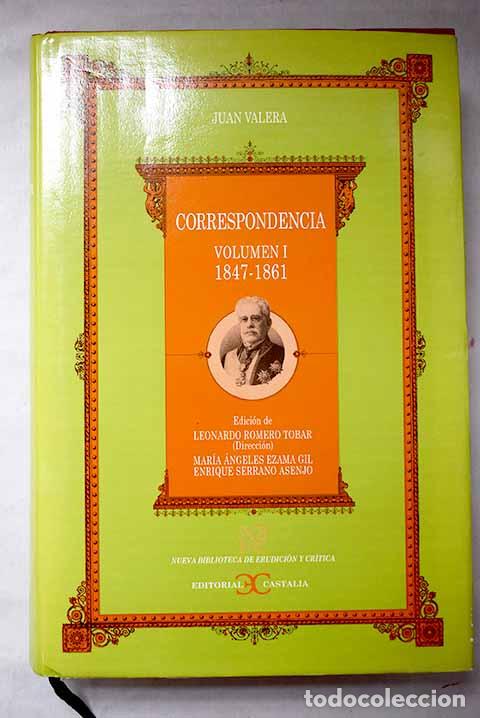 B&uuml;cher: Correspondencia, Tomo I.- Valera, Juan