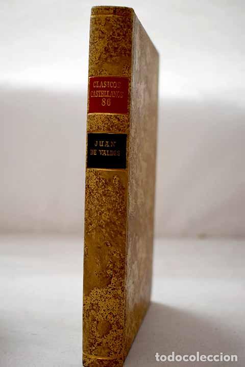 Libros: Di&aacute;logo de la lengua.- Vald&eacute;s, Juan de