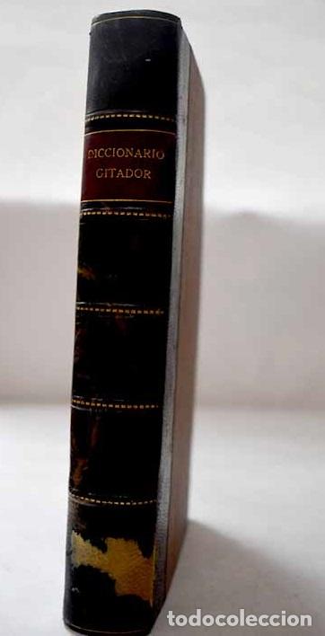 Libros: Diccionario citador de m&aacute;ximas, proverbios