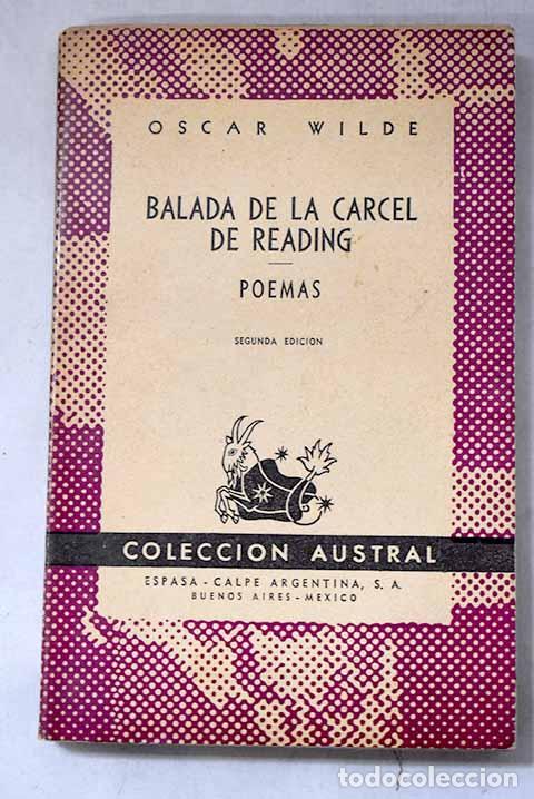 Libros: Balada de la c&aacute;rcel de Reading y otros poemas.- Wilde, Oscar - Foto 1