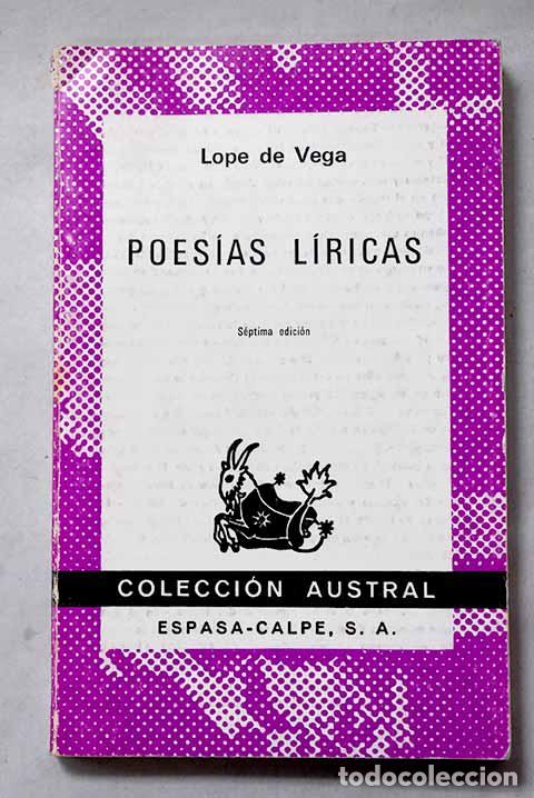 Livres: Poes&iacute;as l&iacute;ricas: Vega, Lope de.- Vega, Lope de