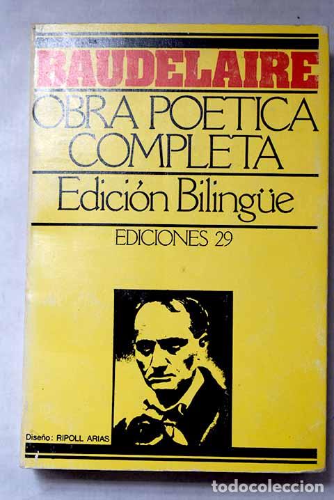 Livres: Obra completa en poes&iacute;a.- Baudelaire, Charles