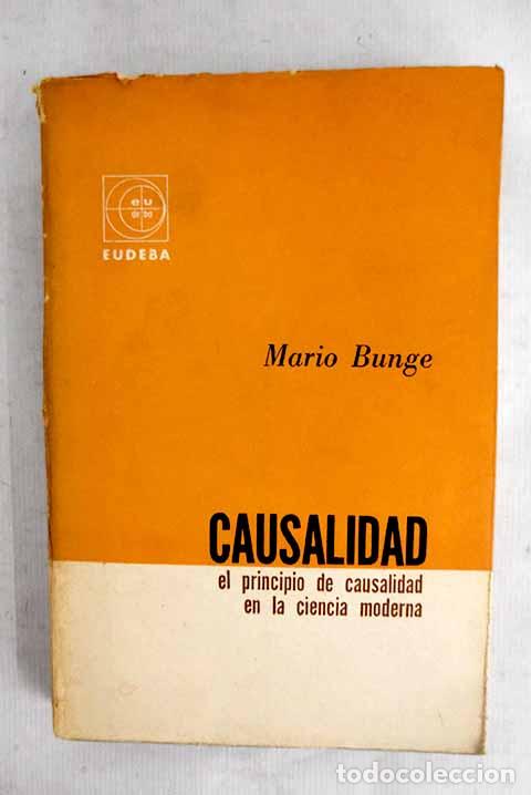 Livros em segunda m&atilde;o: Causalidad: el principio de causalidad en la ciencia moderna.- Bunge, Mario