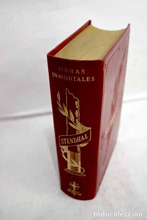 Libros: Rojo y Negro ; La Cartuja de Parma ; Del amor.- Stendhal