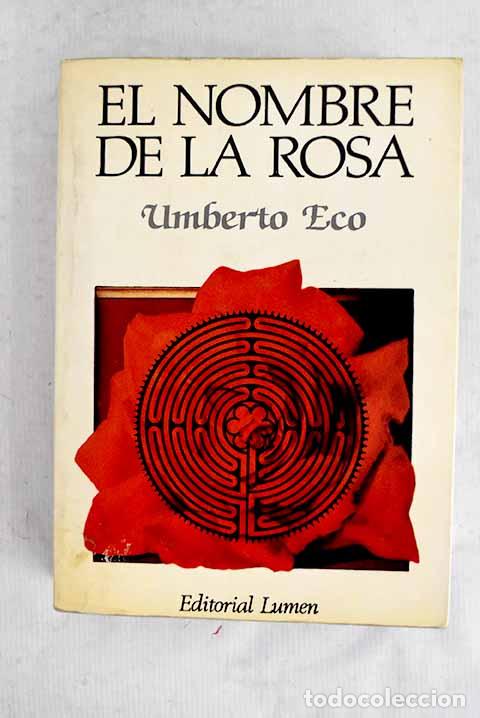 books: El nombre de la rosa.- Eco, Umberto