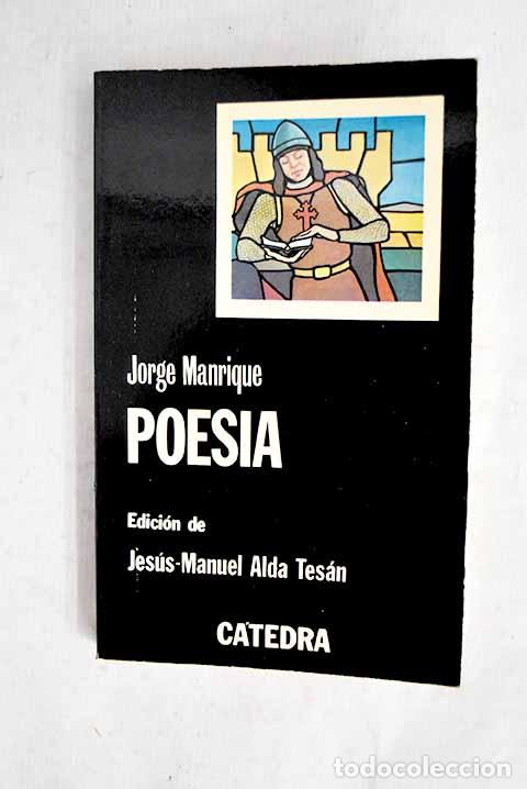 Libros: Poesia: Manrique, Jorge.- Manrique, Jorge
