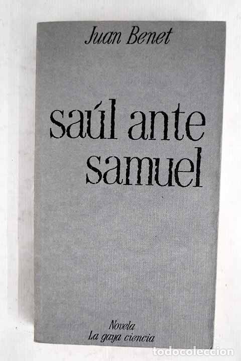 B&uuml;cher: Saul ante Samuel: Benet, Juan.- Benet, Juan