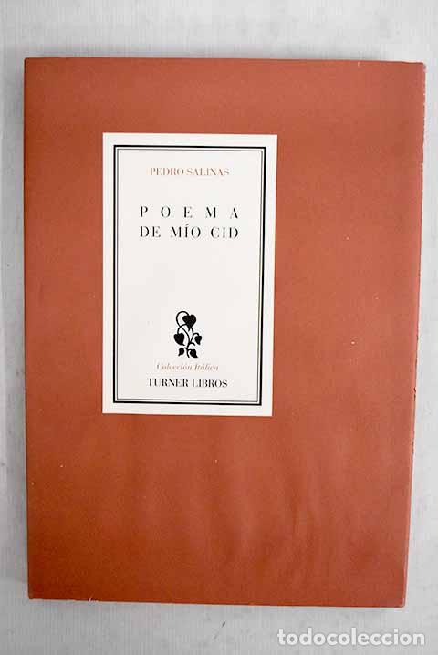Libros: Poema de M&iacute;o Cid: Salinas, Pedro.- Salinas, Pedro
