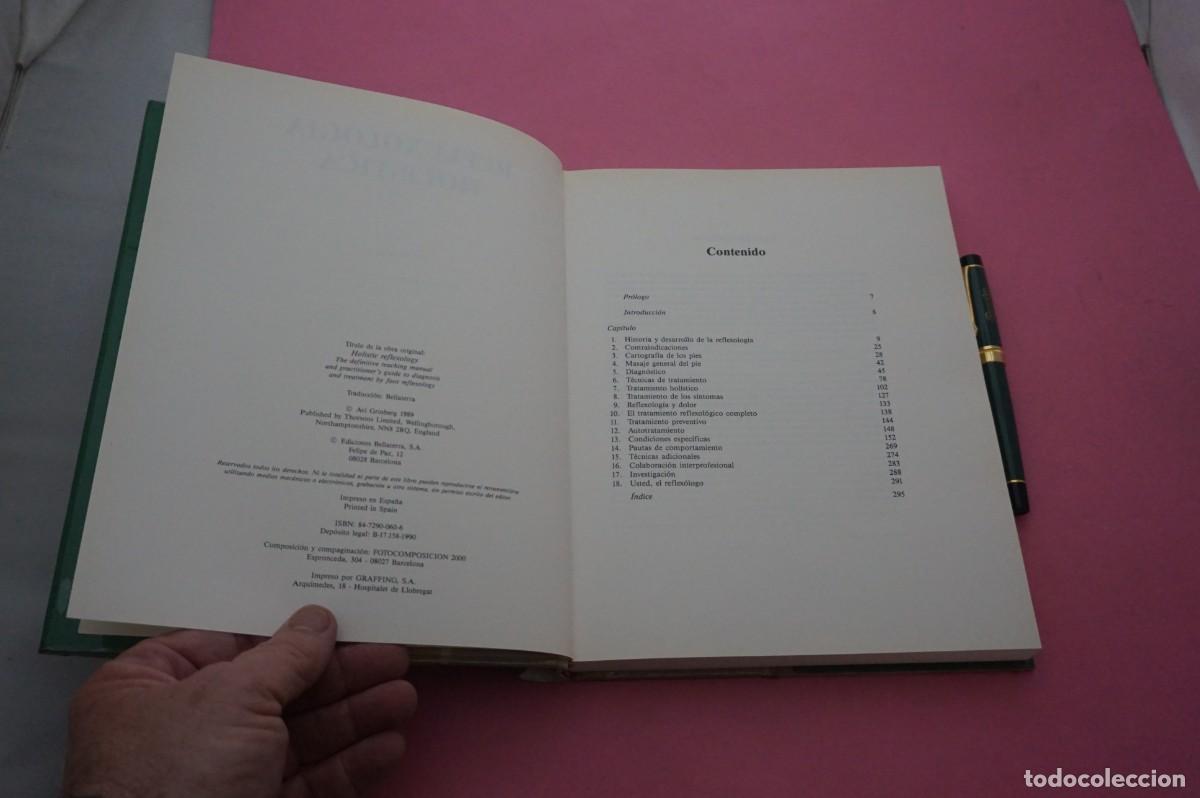 Libros: AMF-11H/ REFLEXOLOGIA HOLISTICA - AVI GRINBERG / EDICIONES BELLATERRA - Foto 3