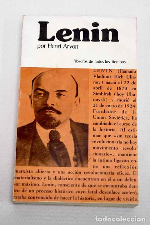 B&uuml;cher: Lenin: Arvon, Henri: Edaf..- Arvon, Henri