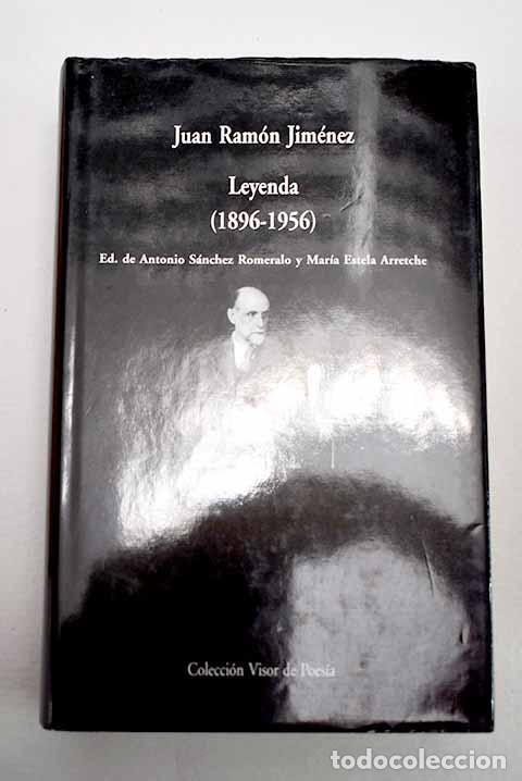 books: Leyenda: (1896-1956).- Jim&eacute;nez, Juan Ram&oacute;n