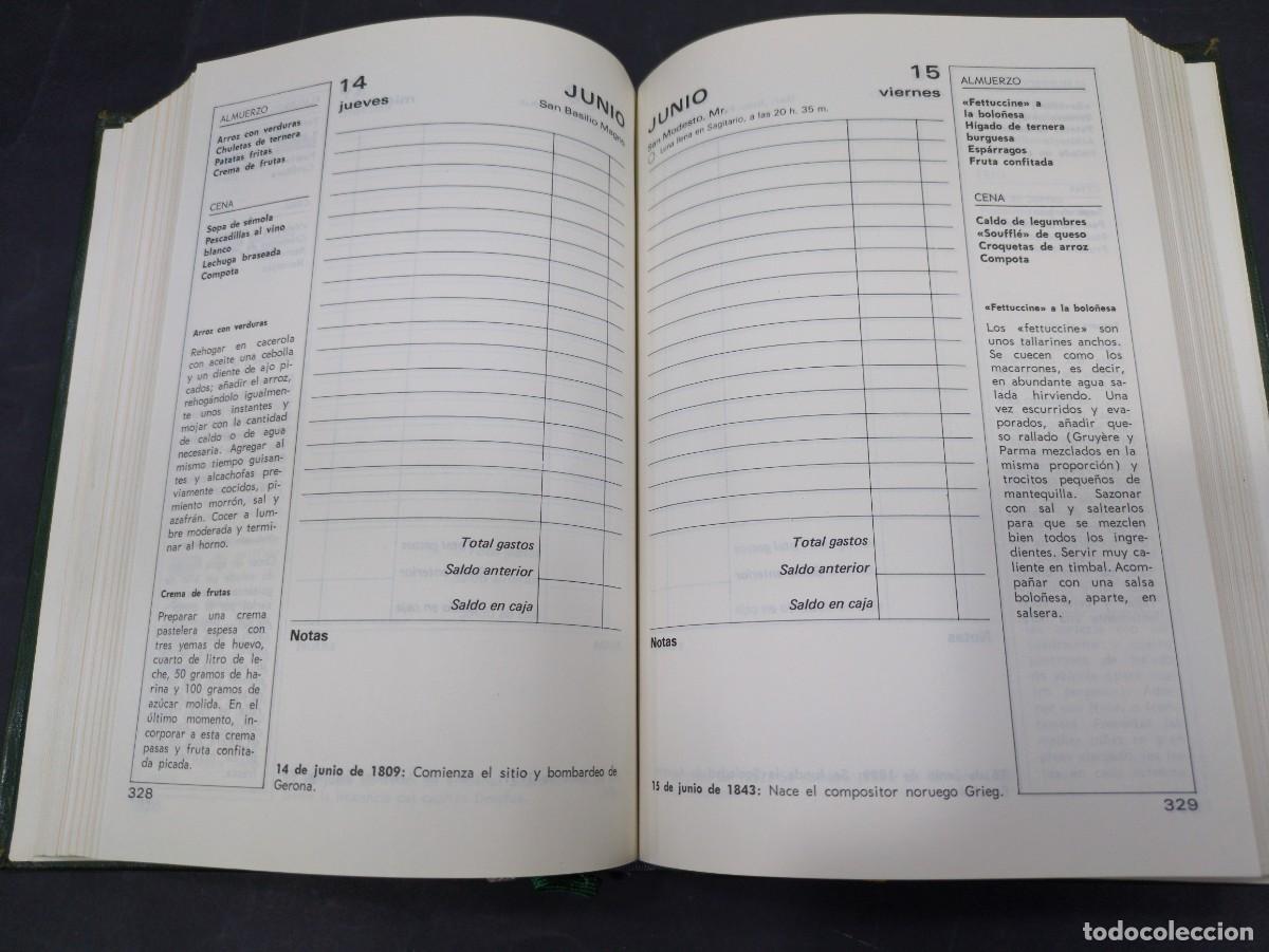 Libros: el libro del ama de casa 1973 aguilar en piel - Foto 8