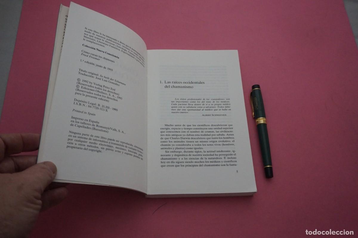 Libros: AMF-33A/ COMO CURAN LOS CHAMANES - FRIED FROEMER / EDICIONES OBELISCO - Foto 3