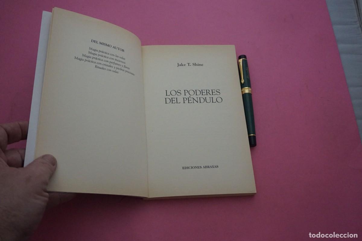 Libros: AMF-33A/ LOS PODERES DEL PENDULO - JAKE T. SHINE / EDICIONES ABRAXAS - Foto 2