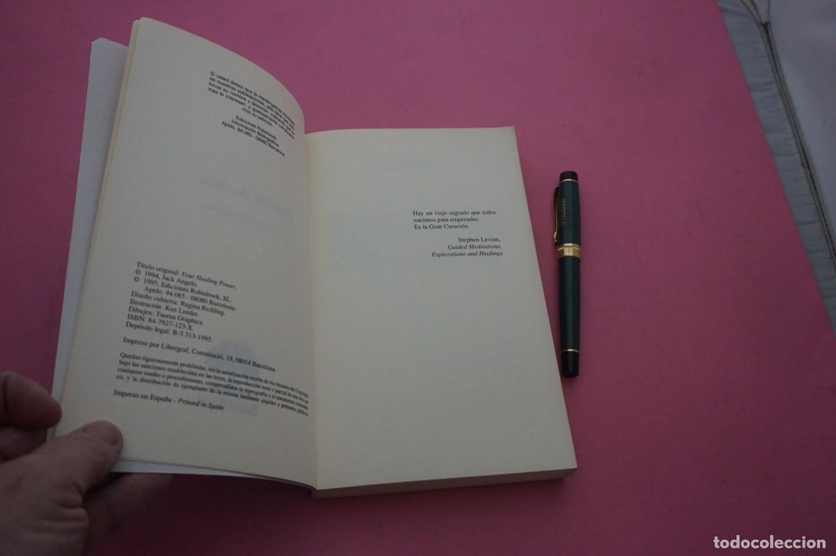 Libros: AMF-33A/ EL PODER DE CURAR - JACK ANGELO / ROBINBOOK EDITOR - Foto 3