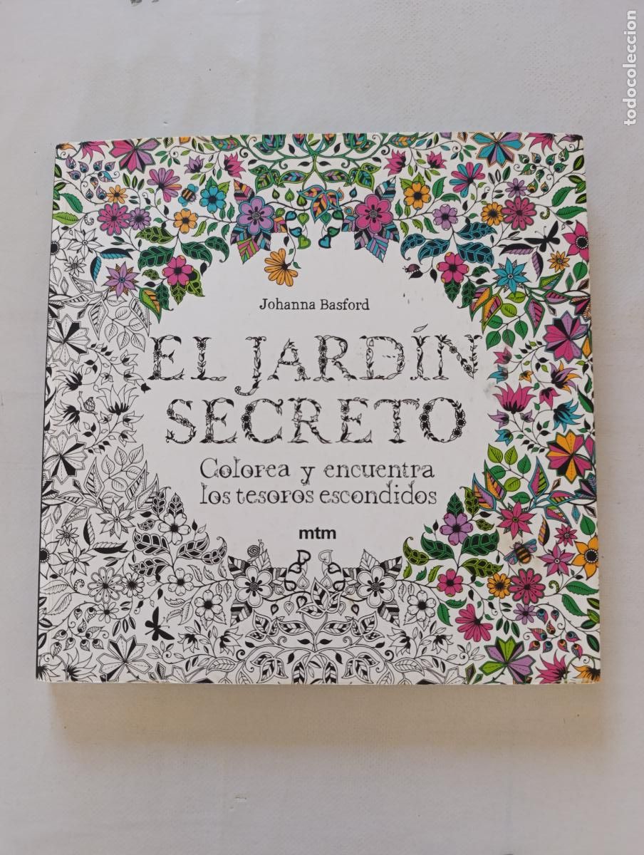 Livres: EL JARDIN SECRETO - COLOREA Y ENCUENTRA LOS TESOROS ESCONDIDOS - JOHANNA BASFORD (195)