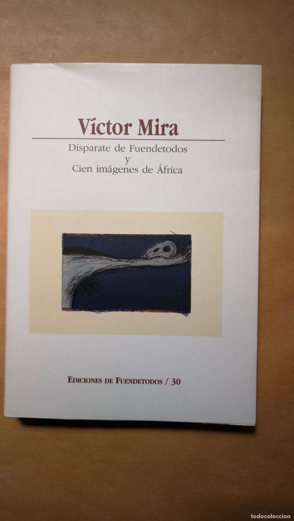 books: Disparate de Fuendetodos y Cien im&aacute;genes de &Aacute;frica - V&iacute;ctor Mira