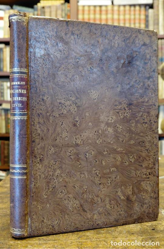 books: NOCIONES FUNDAMENTALES DE DERECHO CIVIL. Traducci&oacute;n de jos&eacute; M&ordf; Navarro de Palencia. - BEMMELEN P.
