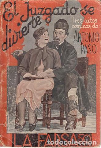 Libros: EL JUZGADO SE DIVIERTE - PASO, Antonio - Foto 1
