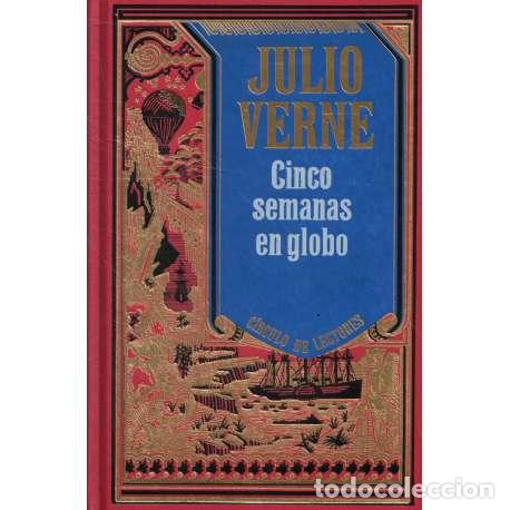 Libros: Cinco semanas en globo - Julio Verne - Foto 1