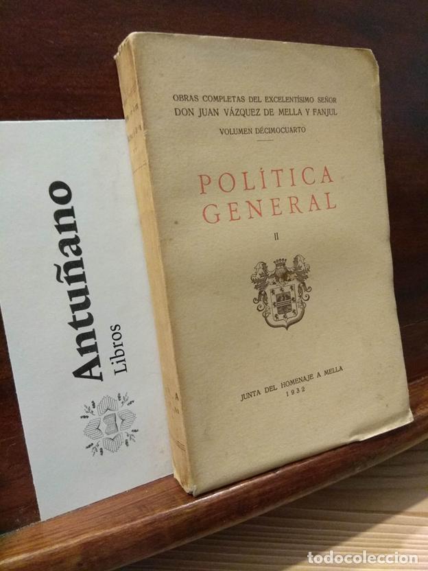 Libros: Pol&iacute;tica general II