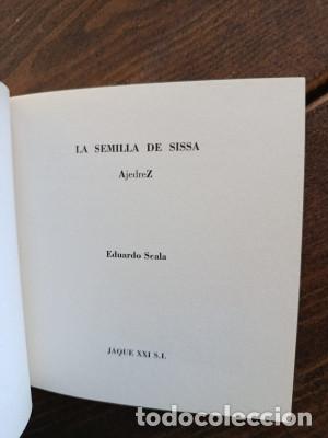 Libros: La semilla de Sissa. Ajedrez - Eduardo Scala - Foto 2