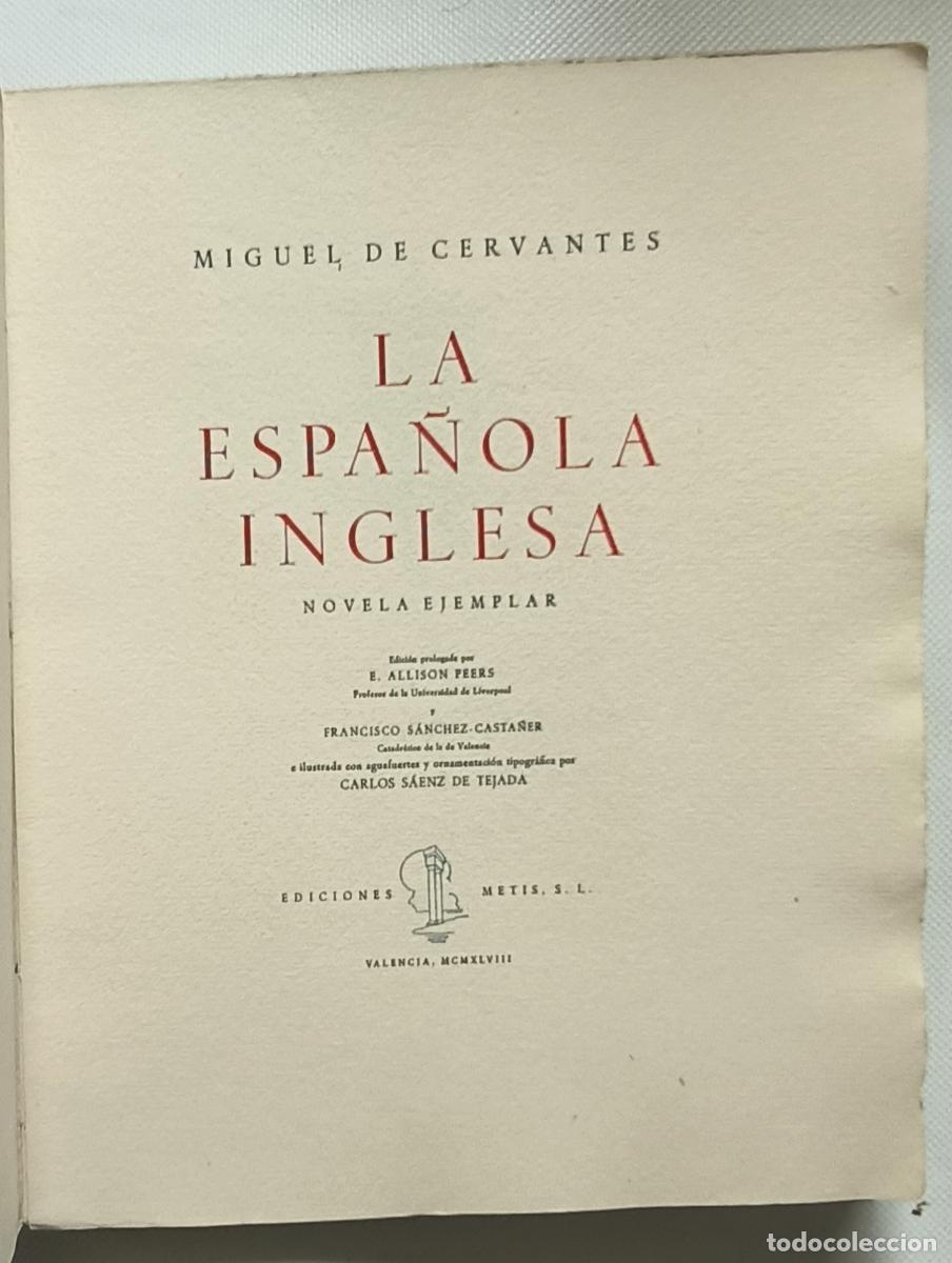 Libros: La Espa&ntilde;ola Inglesa: Novela Ejemplar - Miguel de Cervantes Saavedra