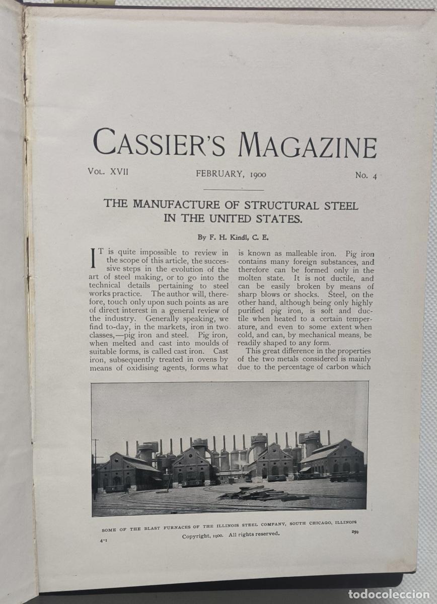 Libri di seconda mano: Cassier's Magazine: Engineering Illustrated (Vol. XVII No. 4) - Louis Cassier
