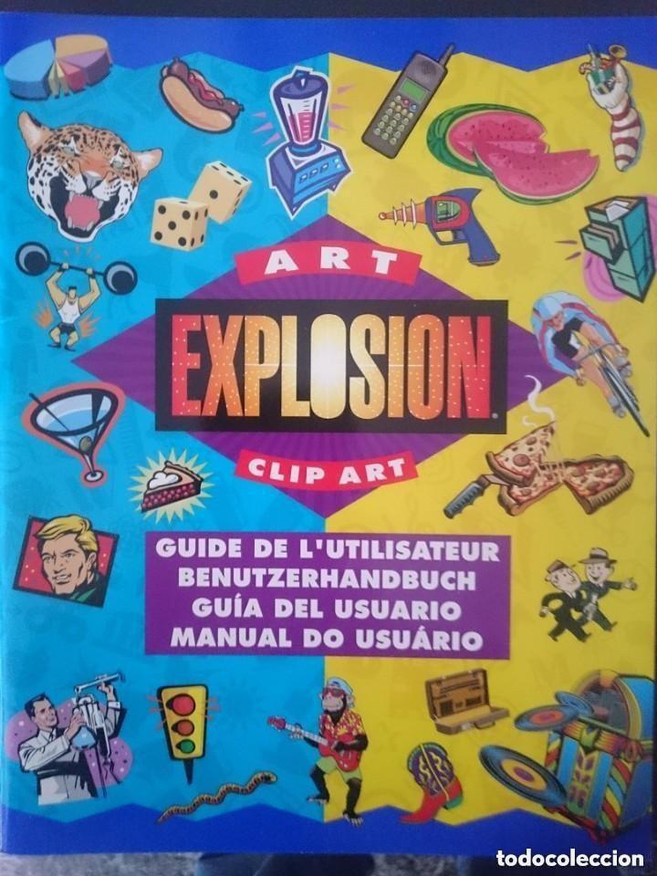 Libros: GUIA DEL USUARIO -- ART EXPLOSION CLIP ART - Foto 1