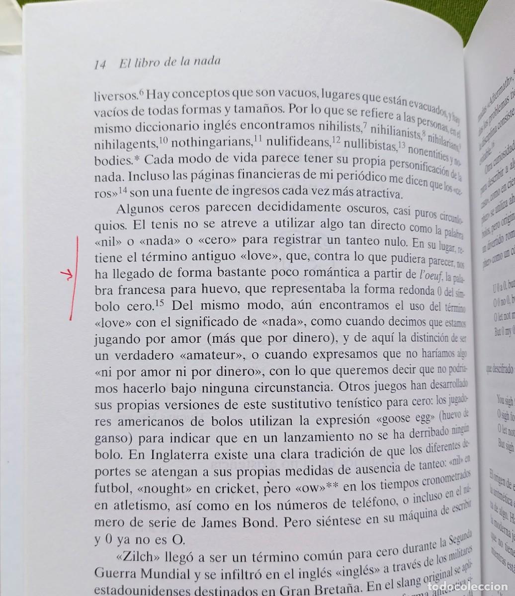 Libros: EL LIBRO DE LA NADA - JOHN D. BARROW - DRAKONTOS - EDITORIAL CR&Iacute;TICA - 2001. - Foto 6