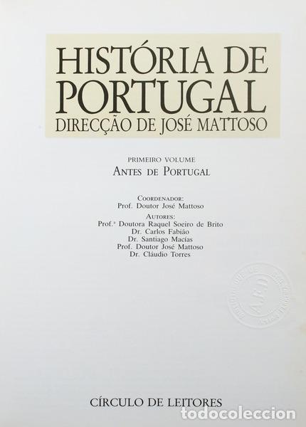 Livres: MATTOSO. (Jos&eacute;) - HIST&Oacute;RIA DE PORTUGAL. [9 VOLS.]