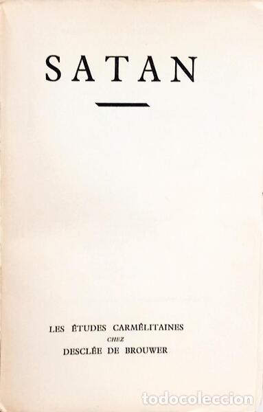 Libros: BAZIN. (Germain) e outros. - SATAN. - Foto 2