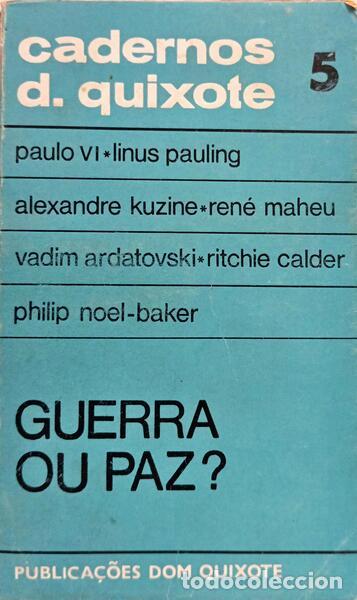 Libros: PAULING. (Linus) e outros. - GUERRA OU PAZ? - Foto 1