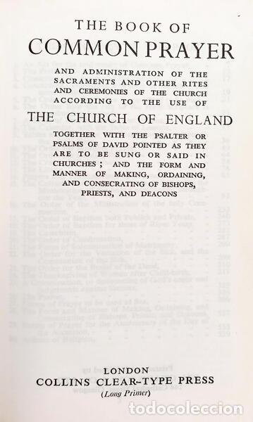 B&uuml;cher: THE BOOK OF COMMON PRAYER.
