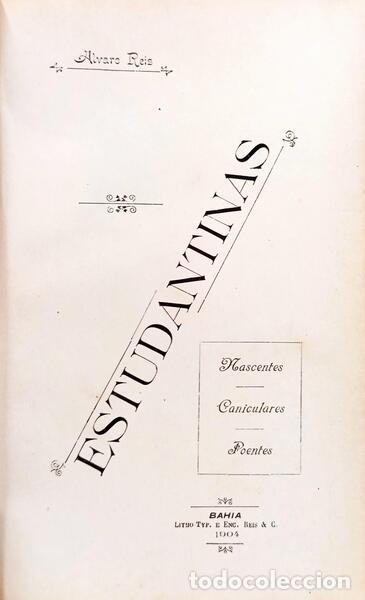 Libros: REIS. (Alvaro) - ESTUDANTINAS. - Foto 1