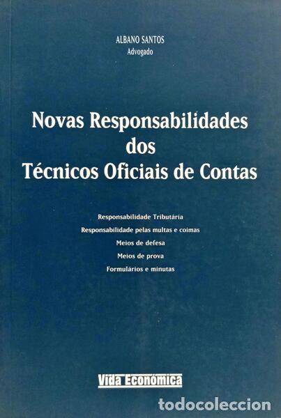 Libri di seconda mano: SANTOS. (Albano) - NOVAS RESPONSABILIDADES DOS T&Eacute;CNICOS OFICIAIS DE CONTAS.
