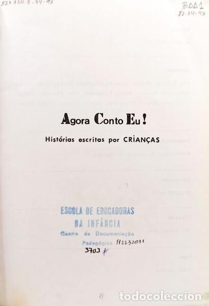 B&uuml;cher: ANA FILIPA e outros. - AGORA CONTO EU!