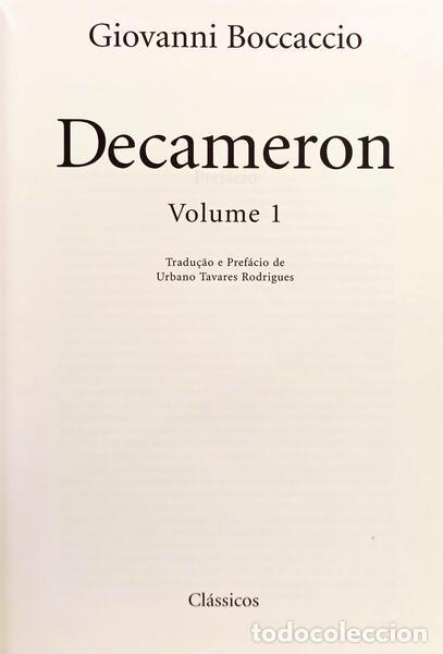 Libros: BOCCACCIO. (Giovanni) - DECAMERON. [2 VOLS.] - Foto 2
