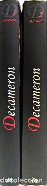 Libros: BOCCACCIO. (Giovanni) - DECAMERON. [2 VOLS.] - Foto 3