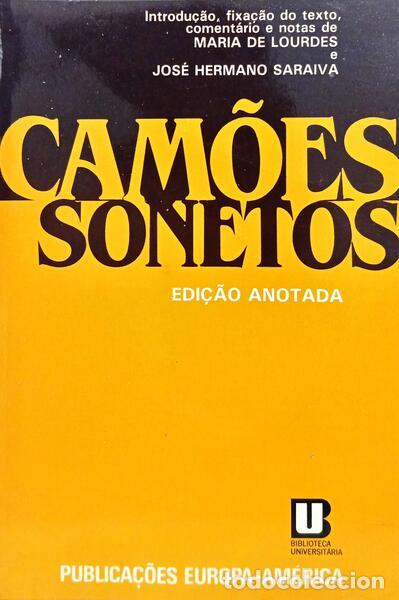 Libros: CAM&Otilde;ES. (Lu&iacute;s Vaz de) - SONETOS. - Foto 1