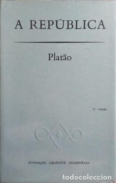 books: PLAT&Atilde;O. - A REP&Uacute;BLICA.