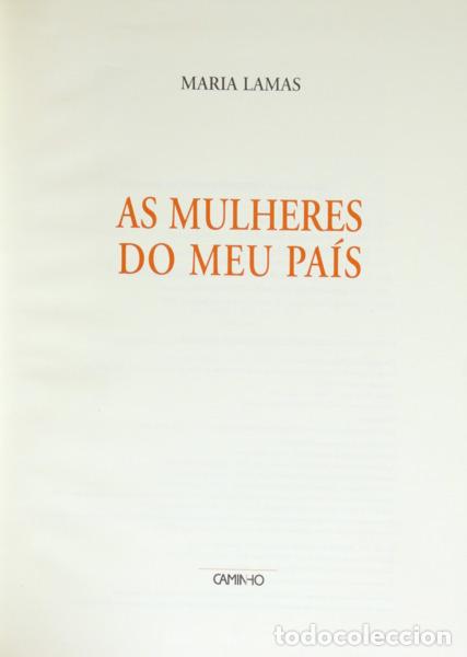 B&uuml;cher: LAMAS. (Maria) - AS MULHERES DO MEU PA&Iacute;S.
