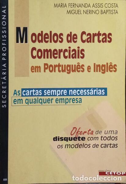 Livros em segunda m&atilde;o: ASSIS COSTA. (Maria Fernanda) e Miguel Nerino Baptista. - MODELOS DE CARTAS COMERCIAIS EM PORTUGU&Ecirc;S