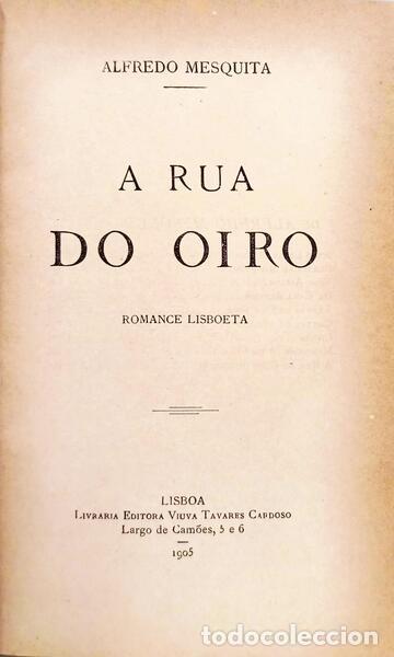 Libros: MESQUITA. (Alfredo) - A RUA DO AIRO. - Foto 1