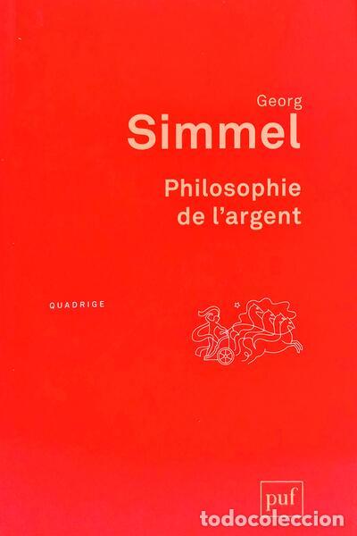 B&uuml;cher: SIMMEL. (Georg) - PHILOSOPHIE DE L�ARGENT. [3.&ordf; EDI&Ccedil;&Atilde;O]