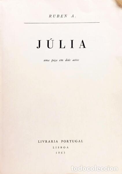 Libros: RUBEN A. - J&Uacute;LIA. - Foto 2