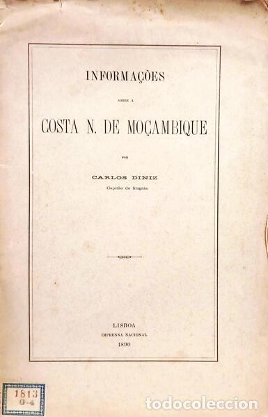 Libri di seconda mano: DINIS. (Carlos) - INFORMA&Ccedil;&Otilde;ES SOBRE A COSTA N. DE MO&Ccedil;AMBIQUE.