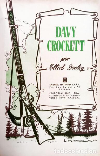 Libros: DOOLEY. (Elliot) - DAVY CROCKETT. [2.&ordf; EDI&Ccedil;&Atilde;O] - Foto 2