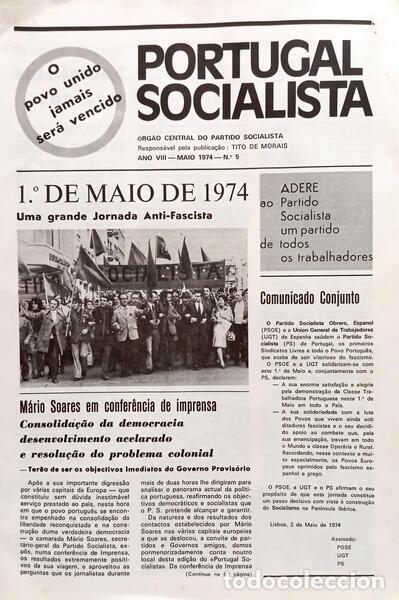 Livres: PORTUGAL SOCIALISTA: N.&ordm; 5, ANO VIII, 1974.